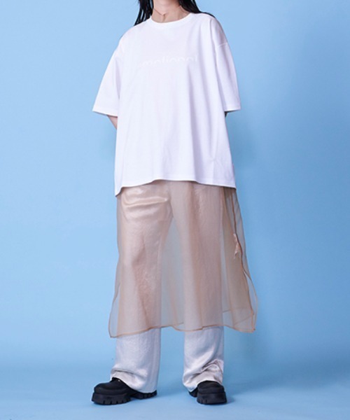 lautreamont BLEUBLANC（ロートレアモンブルーブラン）の「ルーズサテンパンツ（その他パンツ・レディース・ベージュ/ブラウン/グリーン・9号/11号/7号）」の15枚目の写真