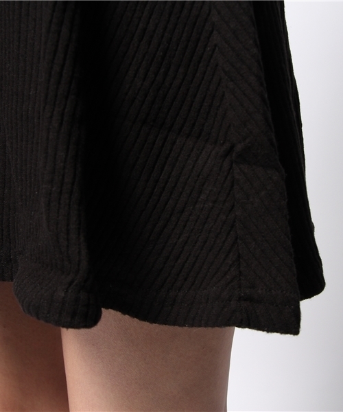 goocy(グーシー)の「リブH/NKnitOP(ワンピース・レディース・グレー/ブラック・FREE)」の14枚目の写真