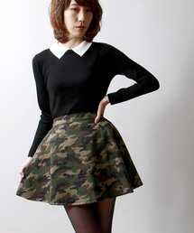 WEGO | WEGO/迷彩フレアスカート(スカート)