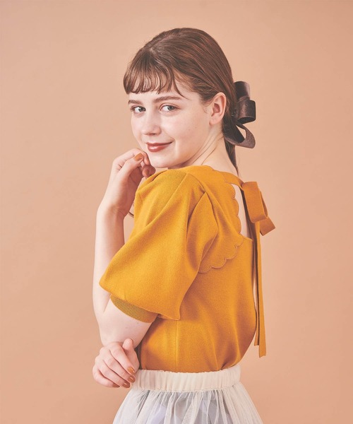 31 Sons de mode（トランテアン　ソン　ドゥ　モード）の「ベロアリボンバレッタ（バレッタ/ヘアクリップ・レディース・ボルドー/ブラウン・FREE）」の13枚目の写真