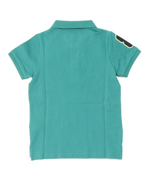 GIORDANO（ジョルダーノ）の「ビッグライオン半袖ポロシャツ（ポロシャツ・キッズ・ホワイト/ブルー/グリーン/レッド・130cm/120cm/150cm/110cm/140cm/100cm）」の14枚目の写真