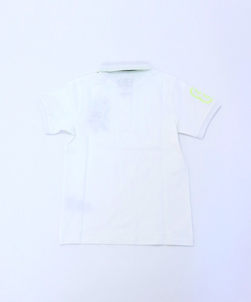 GIORDANO（ジョルダーノ）の「ビッグライオン半袖ポロシャツ（ポロシャツ・キッズ・ホワイト/ブルー/グリーン/レッド・130cm/120cm/150cm/110cm/140cm/100cm）」の5枚目の写真