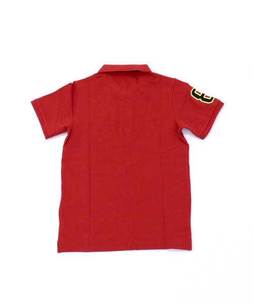 GIORDANO（ジョルダーノ）の「ビッグライオン半袖ポロシャツ（ポロシャツ・キッズ・ホワイト/ブルー/グリーン/レッド・130cm/120cm/150cm/110cm/140cm/100cm）」の8枚目の写真