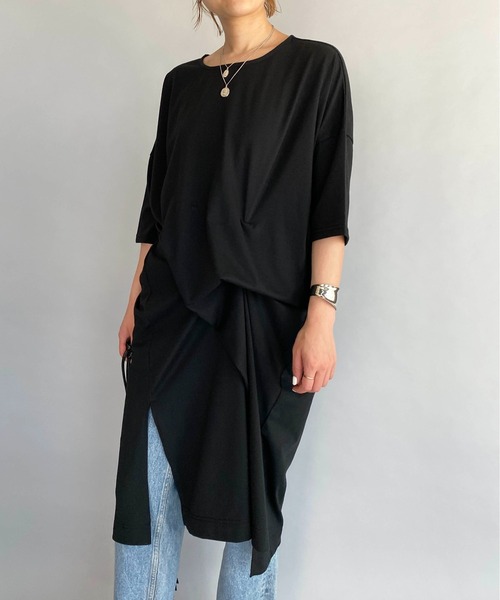 PICCIN（ピッチン）の「マルチWAYワンピース（ワンピース・レディース・ピンク/ブラック/ベージュ・M/L）」の2枚目の写真