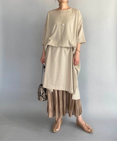 PICCIN（ピッチン）の「マルチWAYワンピース（ワンピース・レディース・ピンク/ブラック/ベージュ・M/L）」の5枚目の写真