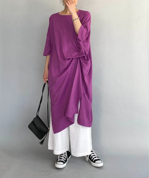 PICCIN（ピッチン）の「マルチWAYワンピース（ワンピース・レディース・ピンク/ブラック/ベージュ・M/L）」の22枚目の写真