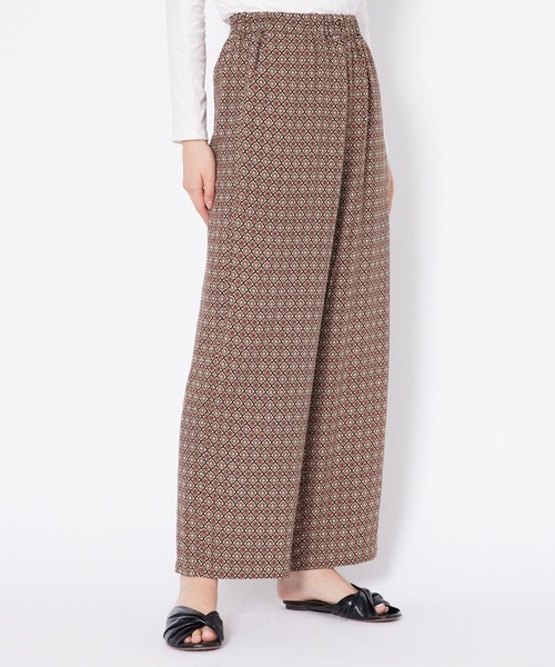 shop DADA(ショップダダ)の「リラックスワイドパンツ(1S12-7190)(その他パンツ・レディース・ベージュ/ブルー・FREE)」の17枚目の写真