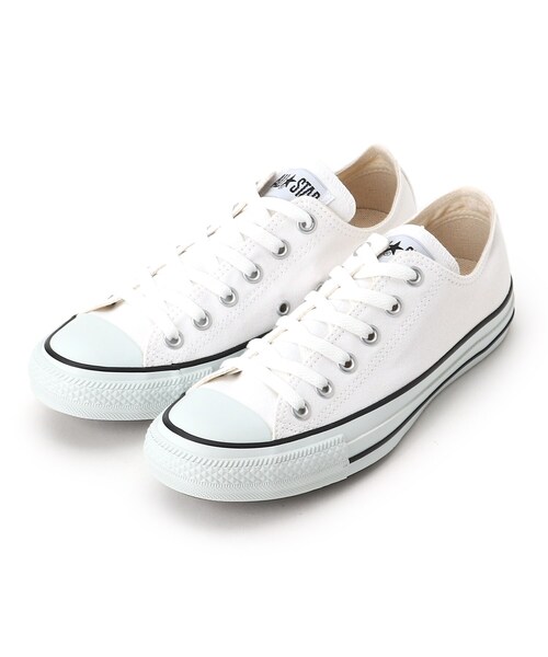 INDIVI(インディヴィ)の「◆【otonaMUSE 12月号掲載商品 佐田真由美さん着用】CONVERSE CANVAS ALL STAR COLORS OX(スニーカー・レディース・ホワイト/ライトベージュ・40/35/45/30)」の8枚目の写真
