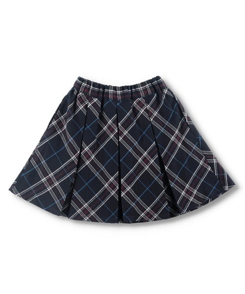 BRANSHES(ブランシェス)の「チェックスカート(スカート・キッズ・ネイビー/ベージュ・S/XL/L/M)」の10枚目の写真