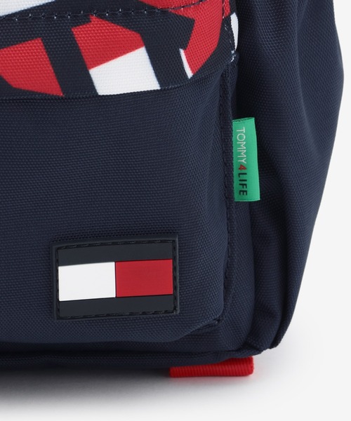 TOMMY HILFIGER(トミーヒルフィガー)の「スモールバックパック(バックパック/リュック・キッズ・レッド/レッド系その他・FREE)」の9枚目の写真