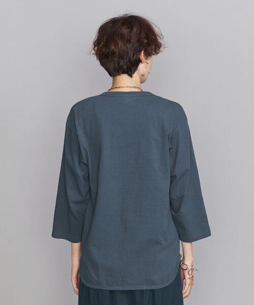 bibmilk（ビブミルク）の「＜bibmilk＞ベースボール Tシャツ（Tシャツ/カットソー・レディース・ホワイト/ブラック/ネイビー・FREE）」の4枚目の写真