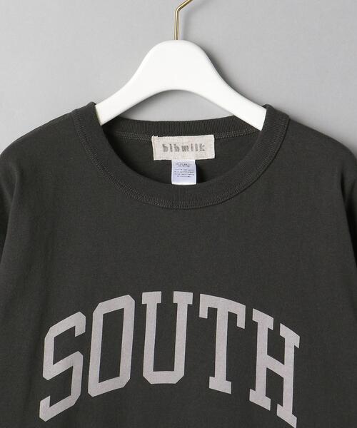 bibmilk（ビブミルク）の「＜bibmilk＞ベースボール Tシャツ（Tシャツ/カットソー・レディース・ホワイト/ブラック/ネイビー・FREE）」の5枚目の写真