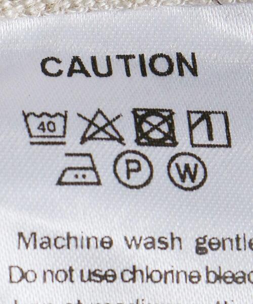 bibmilk（ビブミルク）の「＜bibmilk＞ベースボール Tシャツ（Tシャツ/カットソー・レディース・ホワイト/ブラック/ネイビー・FREE）」の9枚目の写真