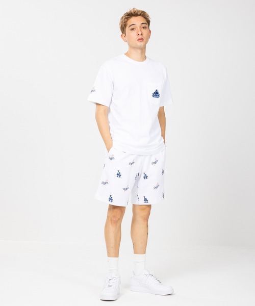 XLARGE（エクストララージ）の「XLARGE×NEWERA×DODGERS SWEAT SHORT PANTS（その他パンツ・メンズ・ホワイト/ブラック・XL/L/S/M）」の15枚目の写真