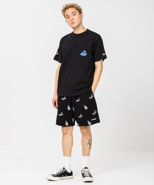 XLARGE（エクストララージ）の「XLARGE×NEWERA×DODGERS SWEAT SHORT PANTS（その他パンツ・メンズ・ホワイト/ブラック・XL/L/S/M）」の19枚目の写真