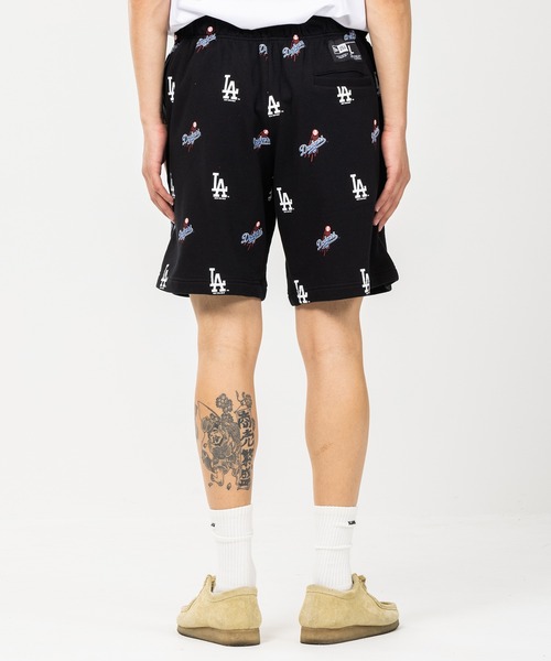 XLARGE（エクストララージ）の「XLARGE×NEWERA×DODGERS SWEAT SHORT PANTS（その他パンツ・メンズ・ホワイト/ブラック・XL/L/S/M）」の6枚目の写真