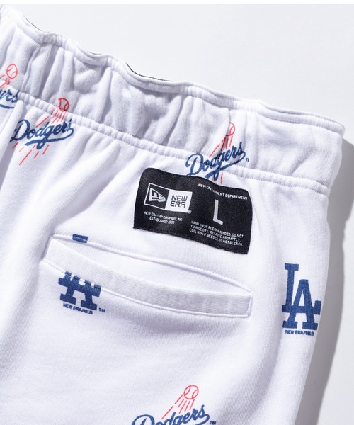XLARGE（エクストララージ）の「XLARGE×NEWERA×DODGERS SWEAT SHORT PANTS（その他パンツ・メンズ・ホワイト/ブラック・XL/L/S/M）」の9枚目の写真
