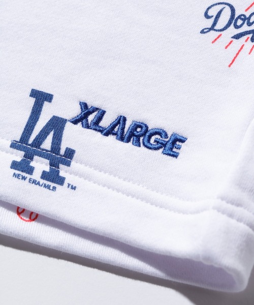 XLARGE（エクストララージ）の「XLARGE×NEWERA×DODGERS SWEAT SHORT PANTS（その他パンツ・メンズ・ホワイト/ブラック・XL/L/S/M）」の12枚目の写真