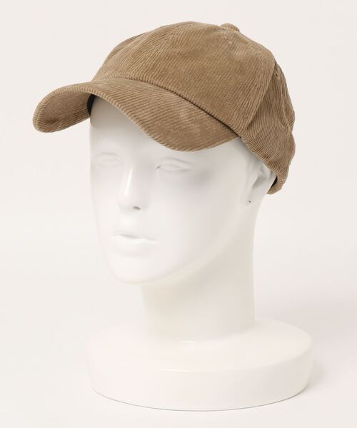 BACK NUMBER（バックナンバー）の「【BACK NUMBER】無地コーデュロイキャップ（キャップ・メンズ・ブラウン/ライトベージュ/ブラック/カーキブラウン・フリー）」の4枚目の写真