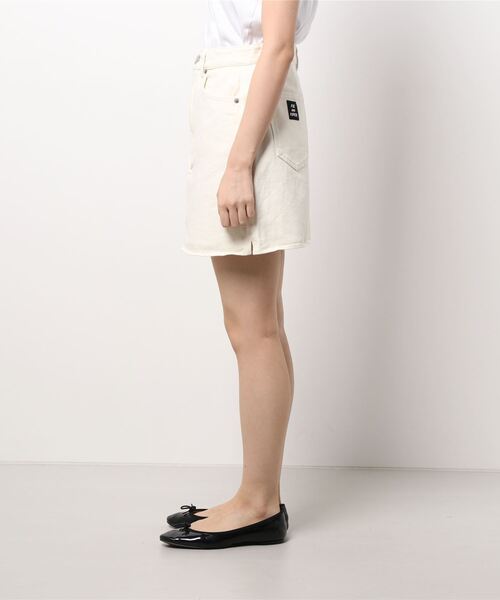 FIG&VIPER（フィグアンドバイパー）の「カツラギLOGOミニSK（スカート・レディース・カーキ/ブラック/アイボリー・SMALL/MEDIUM）」の5枚目の写真