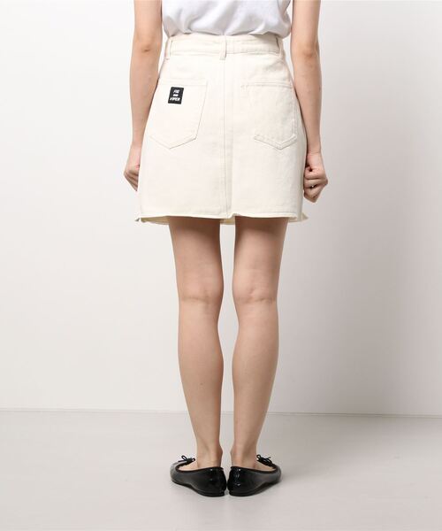 FIG&VIPER（フィグアンドバイパー）の「カツラギLOGOミニSK（スカート・レディース・カーキ/ブラック/アイボリー・SMALL/MEDIUM）」の4枚目の写真