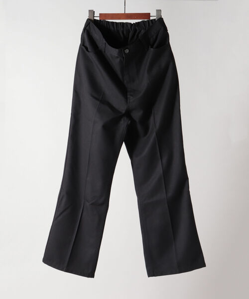 GLOSTER（グロスター）の「【GLOSTER/グロスター】スピンドルドレスジーンズ 5Pイージー フレアパンツ（その他パンツ・メンズ・ブラック/ダークブラウン/ダークグリーン・MEDIUM/LARGE）」の2枚目の写真