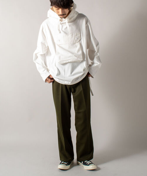 GLOSTER（グロスター）の「【GLOSTER/グロスター】スピンドルドレスジーンズ 5Pイージー フレアパンツ（その他パンツ・メンズ・ブラック/ダークブラウン/ダークグリーン・MEDIUM/LARGE）」の9枚目の写真