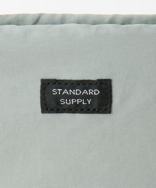STANDARD SUPPLY（スタンダードサプライ）の「＜STANDARD SUPPLY（スタンダードサプライ）＞ PADDED SHOULDER/バッグ（ショルダーバッグ・メンズ・ライトグレー/ブラック・FREE）」の6枚目の写真