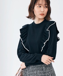 ROPE' PICNIC | 【新色追加】肩フリルニットプルオーバー(ニット/セーター)