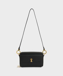 ツイード ボクシークロスボディバッグ / Tweed Boxy Crossbody Bag