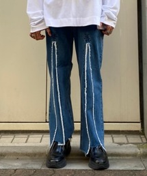 DANKE SCHON | DankeSchon/ダンケシェーン/リメイクデニム/RemakeDenim frontboots(デニムパンツ)