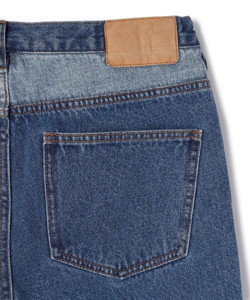 DANKE SCHON（ダンケシェーン）の「DankeSchon/ダンケシェーン/リメイクデニム/RemakeDenim frontboots（デニムパンツ・メンズ・ブラック/ブルー・MEDIUM/LARGE）」の17枚目の写真