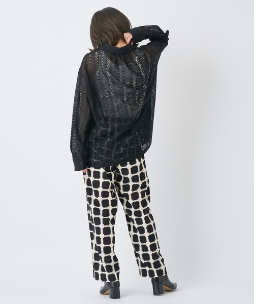 CIAOPANIC（チャオパニック）の「フロントスリットイージーパンツ（その他パンツ・レディース・ブラック/ピンク/ブルー・FREE）」の20枚目の写真