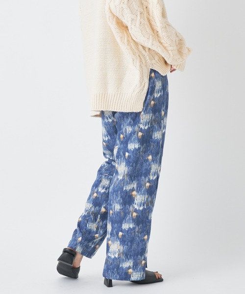 CIAOPANIC（チャオパニック）の「フロントスリットイージーパンツ（その他パンツ・レディース・ブラック/ピンク/ブルー・FREE）」の6枚目の写真