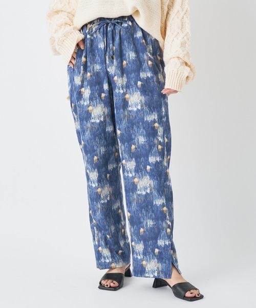 CIAOPANIC（チャオパニック）の「フロントスリットイージーパンツ（その他パンツ・レディース・ブラック/ピンク/ブルー・FREE）」の14枚目の写真