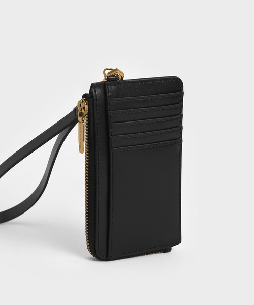CHARLES & KEITH（チャールズ & キース）の「ジップアラウンドリスレット カードホルダー / Zip-Around Wristlet Card Holder（カードケース・レディース・ブラック/マスタード/レンガ/ブルー系その他4・XXS）」の10枚目の写真