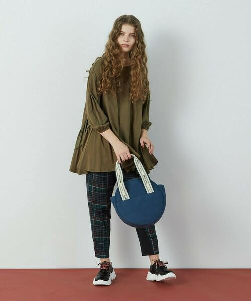 FRAPBOIS（フラボア）の「ギャザーテント カットソー（Tシャツ/カットソー・レディース・ベージュ/カーキ・1）」の16枚目の写真