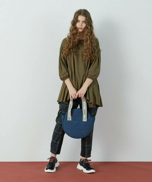 FRAPBOIS（フラボア）の「ギャザーテント カットソー（Tシャツ/カットソー・レディース・ベージュ/カーキ・1）」の17枚目の写真