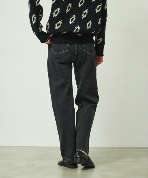 VACANCY（ヴァカンシー）の「Straight denim（デニムパンツ・レディース・ブラック/ブルー・SMALL/MEDIUM/MEDIUM/TALL）」の7枚目の写真