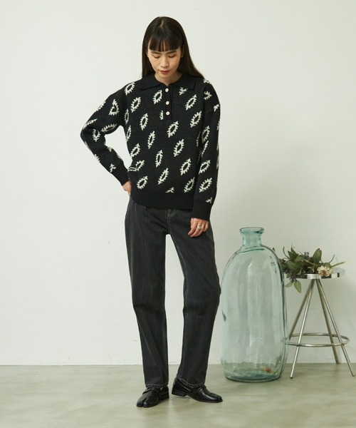 VACANCY（ヴァカンシー）の「Straight denim（デニムパンツ・レディース・ブラック/ブルー・SMALL/MEDIUM/MEDIUM/TALL）」の10枚目の写真