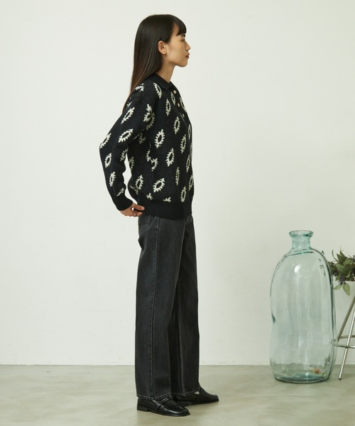 VACANCY（ヴァカンシー）の「Straight denim（デニムパンツ・レディース・ブラック/ブルー・SMALL/MEDIUM/MEDIUM/TALL）」の11枚目の写真