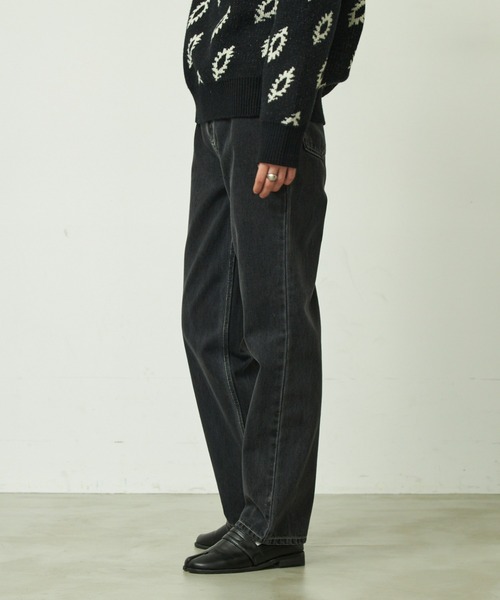 VACANCY（ヴァカンシー）の「Straight denim（デニムパンツ・レディース・ブラック/ブルー・SMALL/MEDIUM/MEDIUM/TALL）」の6枚目の写真