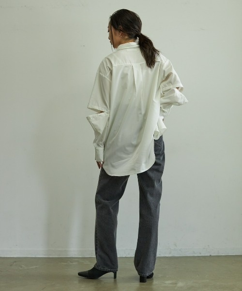 VACANCY（ヴァカンシー）の「Straight denim（デニムパンツ・レディース・ブラック/ブルー・SMALL/MEDIUM/MEDIUM/TALL）」の21枚目の写真