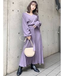 Dazzlin ダズリンのワンピース パープル 紫色系 通販 Zozotown