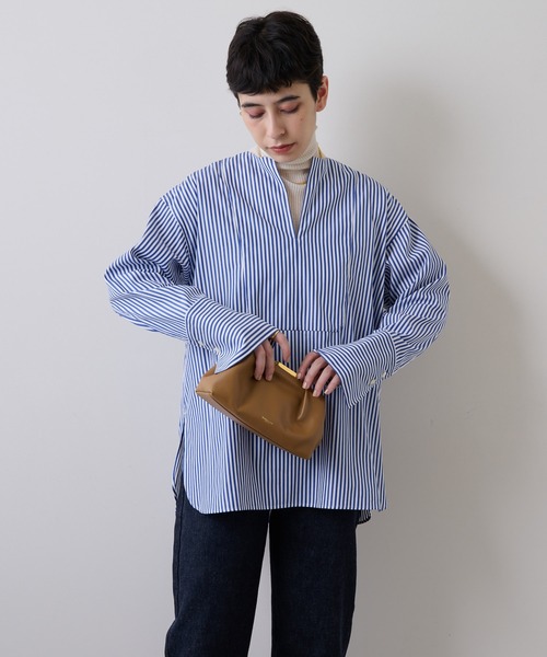 Whim Gazette（ウィムガゼット）の「スラッシュブラウス（シャツ 