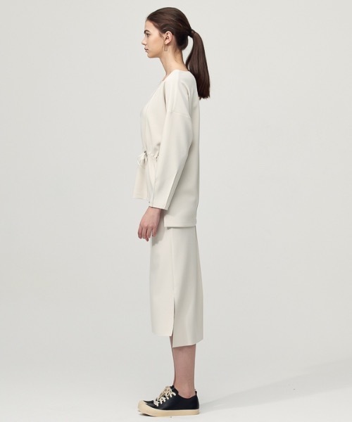 ACUD（アクド）の「【ACUD 】コンフォートストリングディテールブラウス / Comfort String Detail Blouse（シャツ/ブラウス・レディース・ブラック/オフホワイト/オリーブ・FREE）」の14枚目の写真