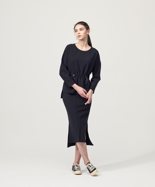 ACUD（アクド）の「【ACUD 】コンフォートストリングディテールブラウス / Comfort String Detail Blouse（シャツ/ブラウス・レディース・ブラック/オフホワイト/オリーブ・FREE）」の8枚目の写真