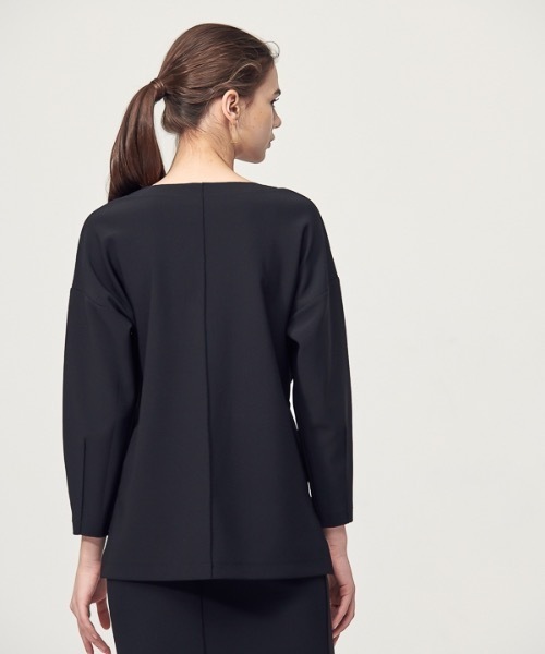 ACUD（アクド）の「【ACUD 】コンフォートストリングディテールブラウス / Comfort String Detail Blouse（シャツ/ブラウス・レディース・ブラック/オフホワイト/オリーブ・FREE）」の15枚目の写真