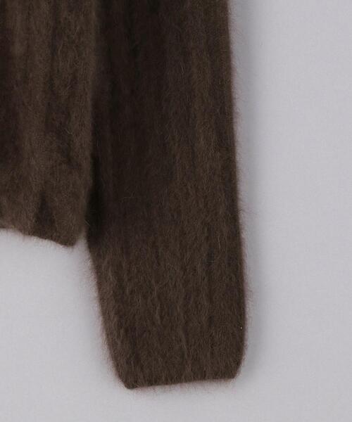 AEWEN MATOPH(イウエン マトフ)の「<AEWEN MATOPH(イウエン マトフ)>ラクーンファー ヘンリーネック リブニット◆(ニット/セーター・レディース・ライトピンク/ライム/オフホワイト/ダークブラウン・FREE)」の10枚目の写真