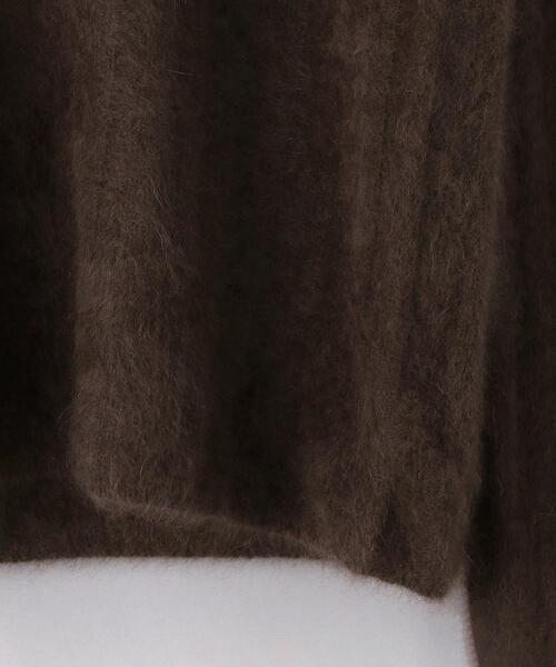 AEWEN MATOPH(イウエン マトフ)の「<AEWEN MATOPH(イウエン マトフ)>ラクーンファー ヘンリーネック リブニット◆(ニット/セーター・レディース・ライトピンク/ライム/オフホワイト/ダークブラウン・FREE)」の22枚目の写真